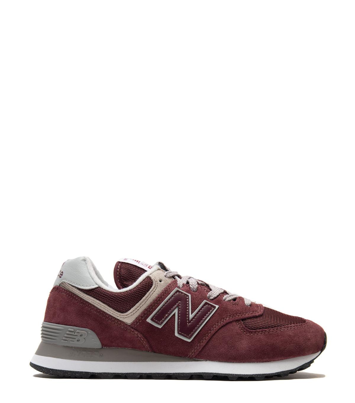 New Balance 574 in Burgundy (Red) for Men | Lyst