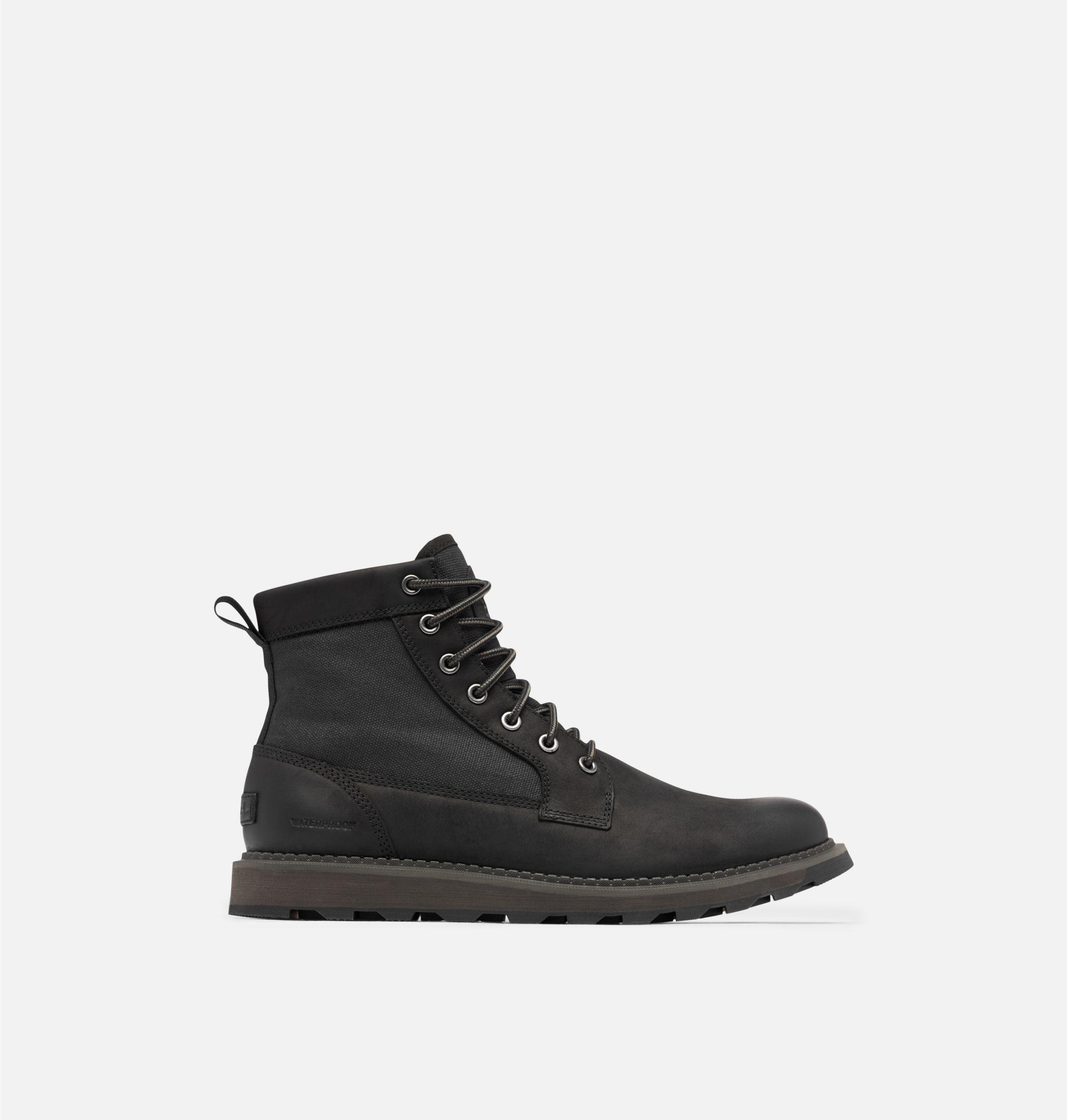 sorel madson hiker black