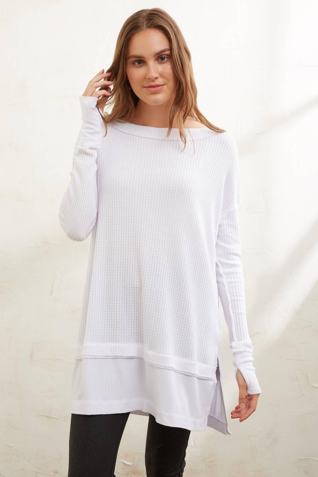 free people north shore thermal top