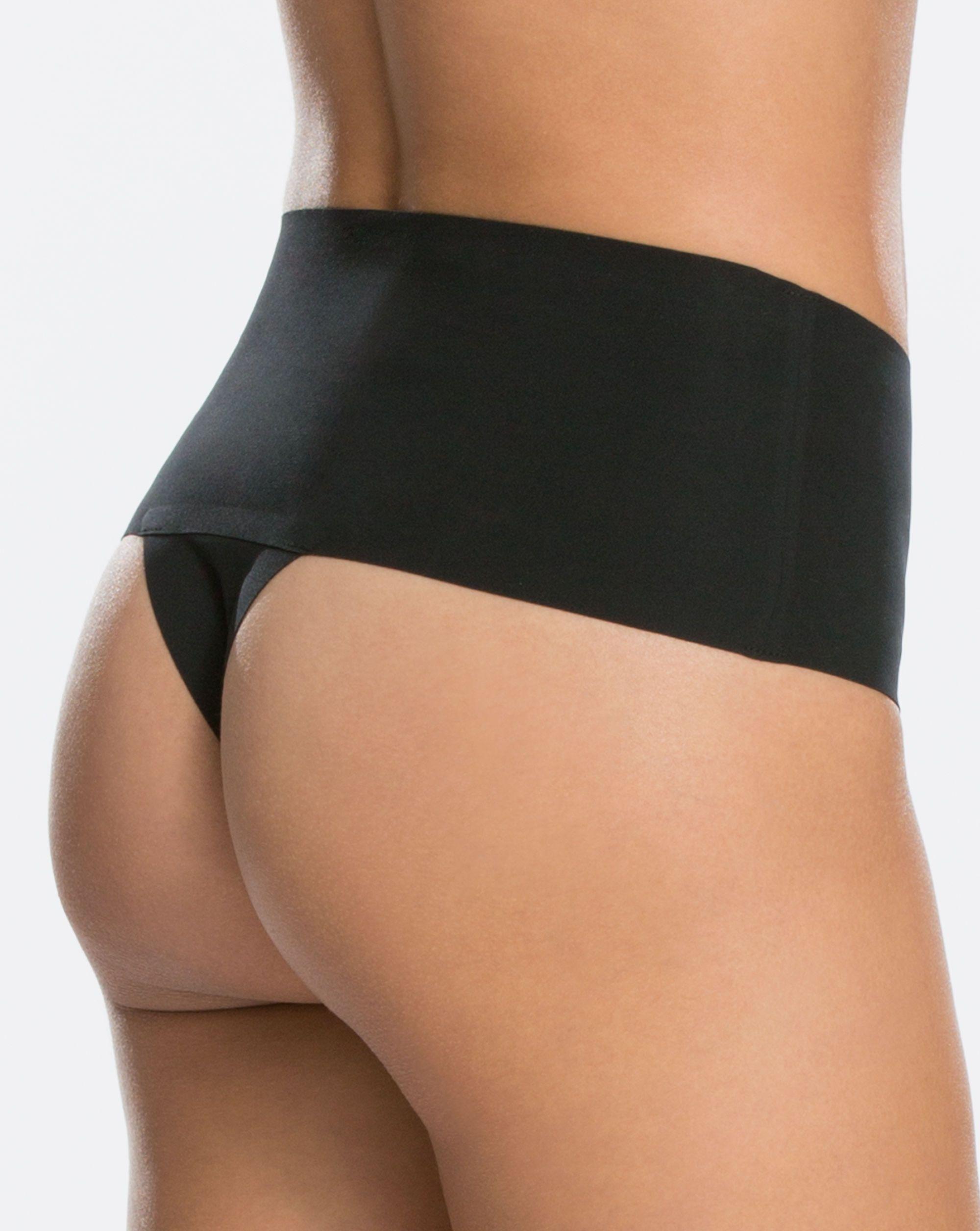 Spanx Undie-tectable® Lace Thong in Black - Lyst