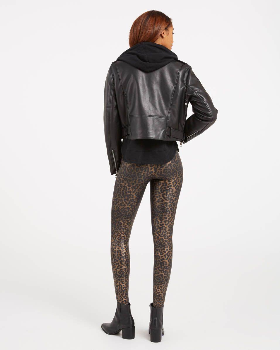 spanx leopard leggings