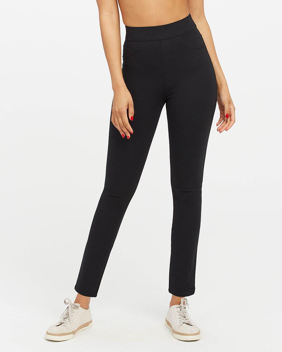 Spanx Synthetic The Perfect Black Pant, Ankle 4-pocket - Lyst