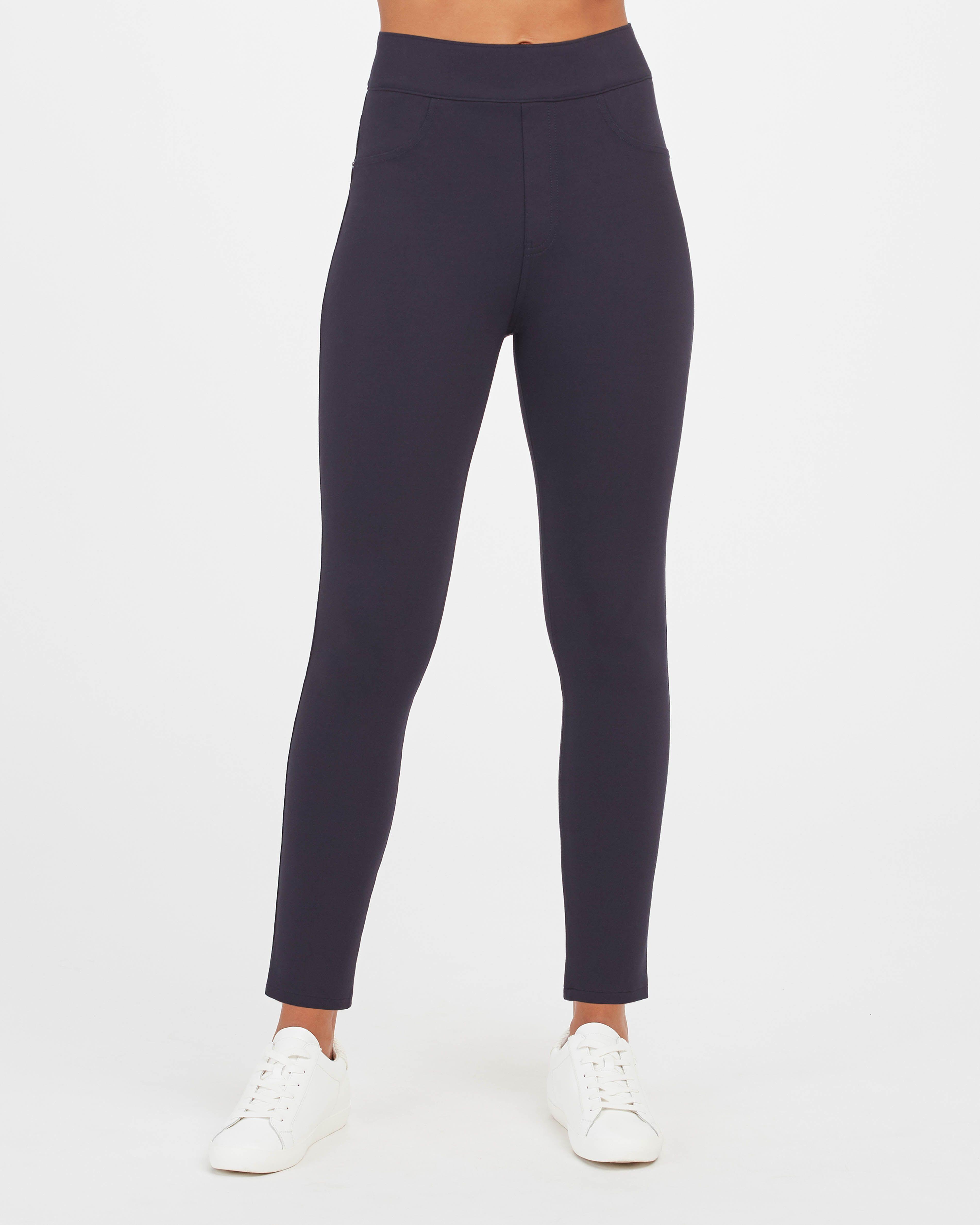 Spanx Synthetic The Perfect Pant, Ankle 4pocket in Blue Lyst