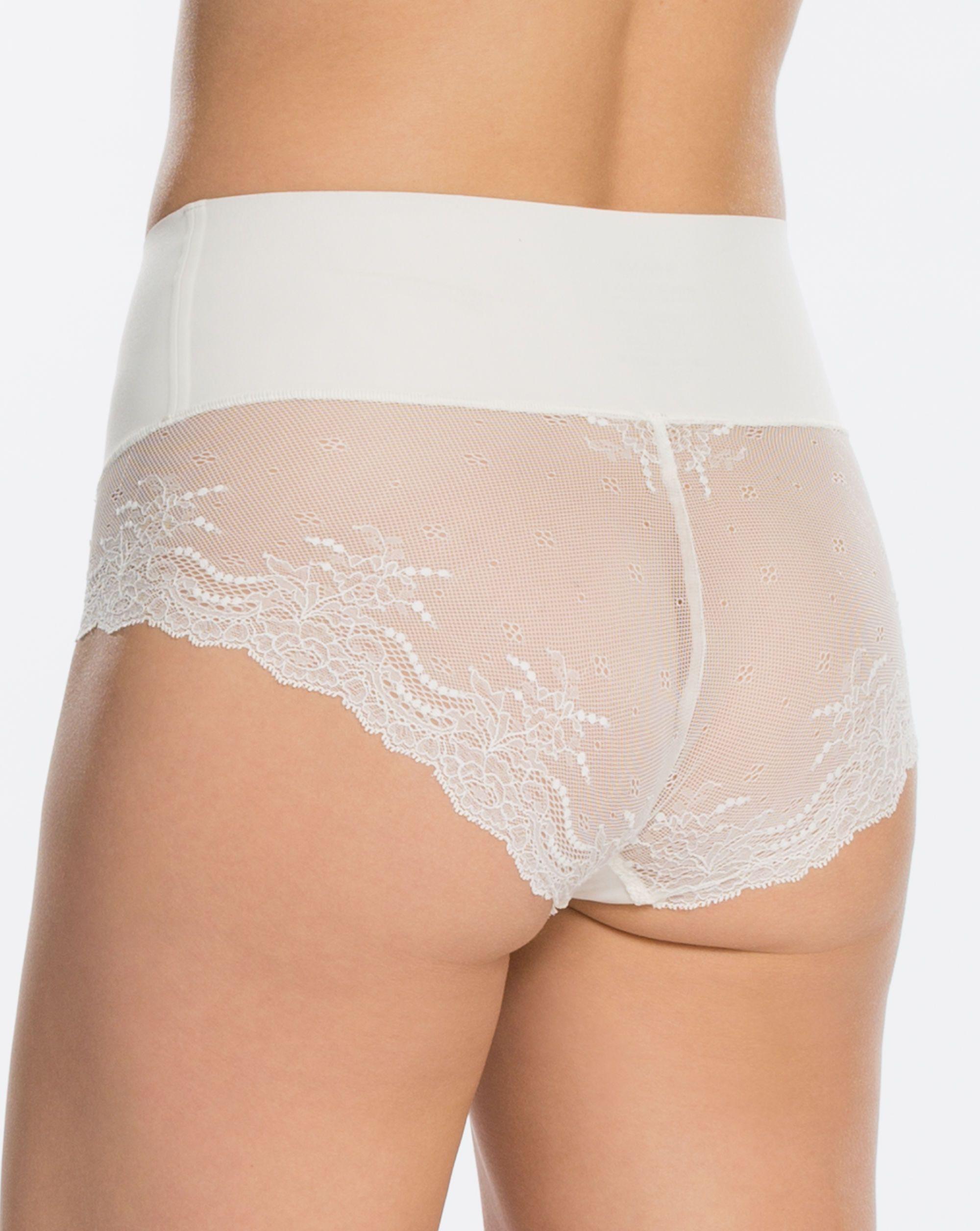 Spanx Undietectable® Lace Hihipster Panty in Powder (Natural) Lyst