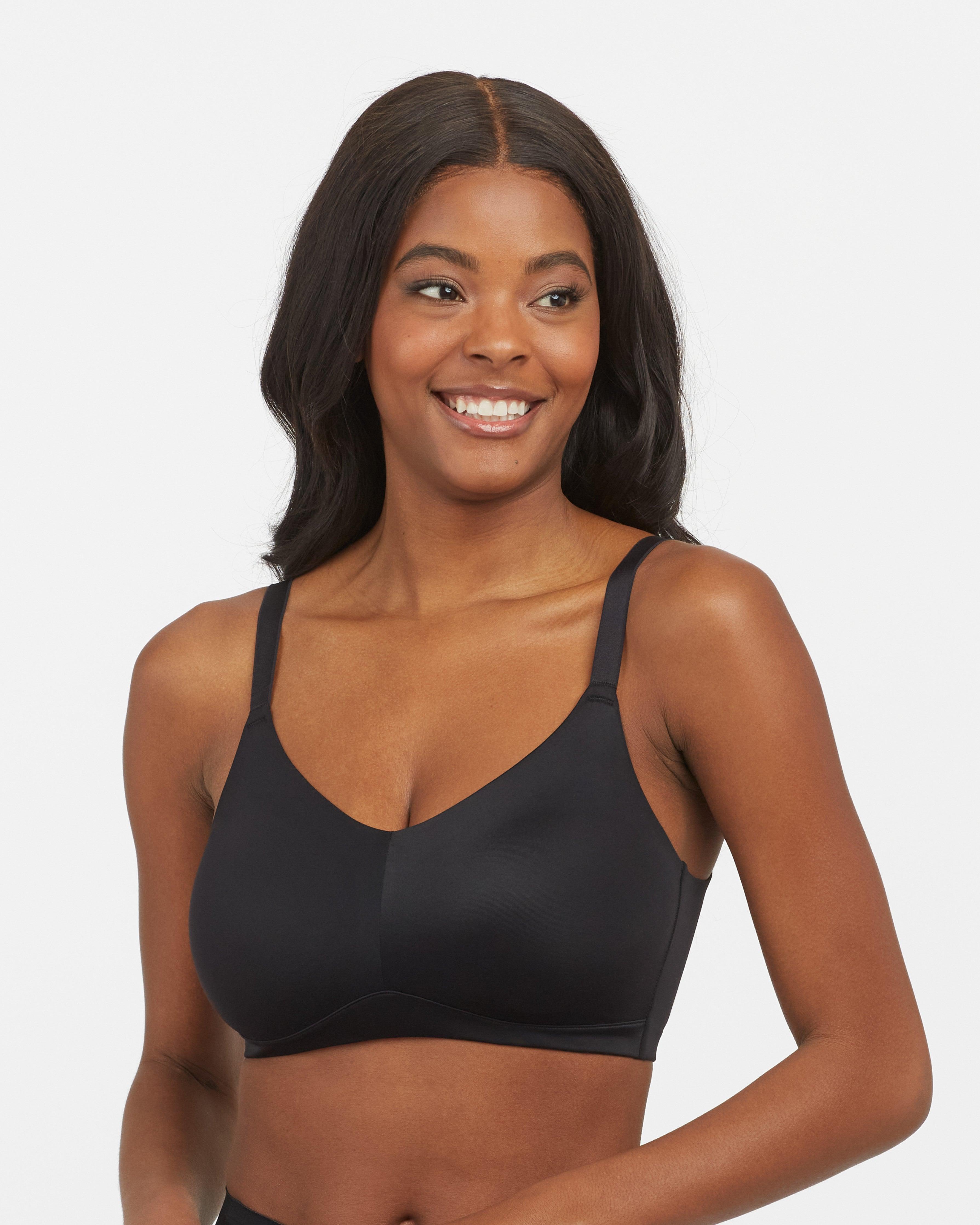 Spanx The Allinone Wireless Bra in Black Lyst