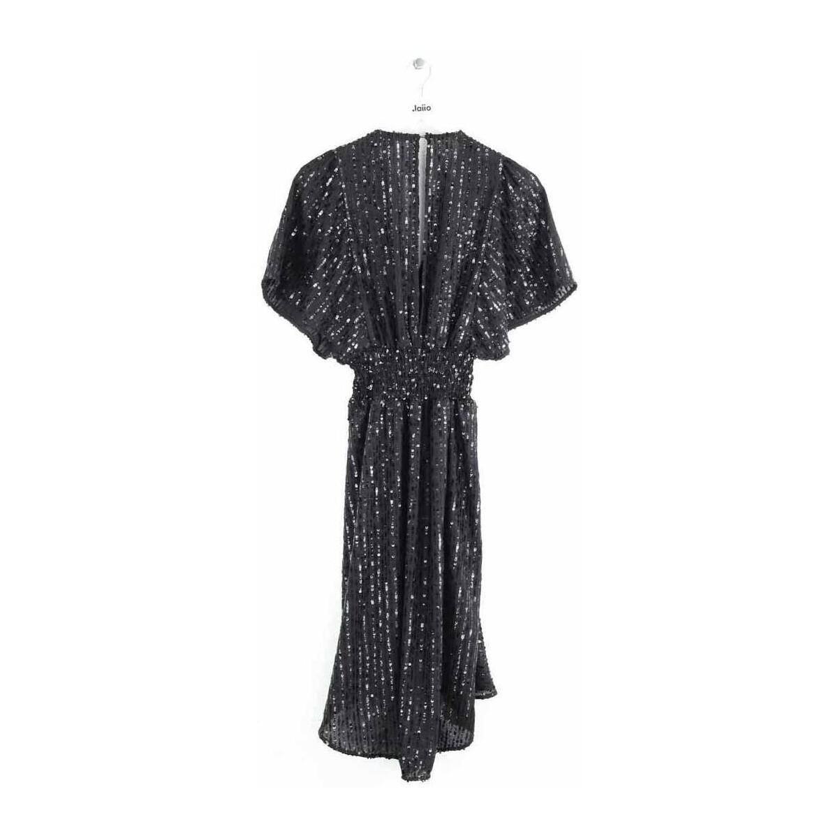 Robe Noire Maje Robes Soldes Maje Robe Noir Noir Vêtements Robes
