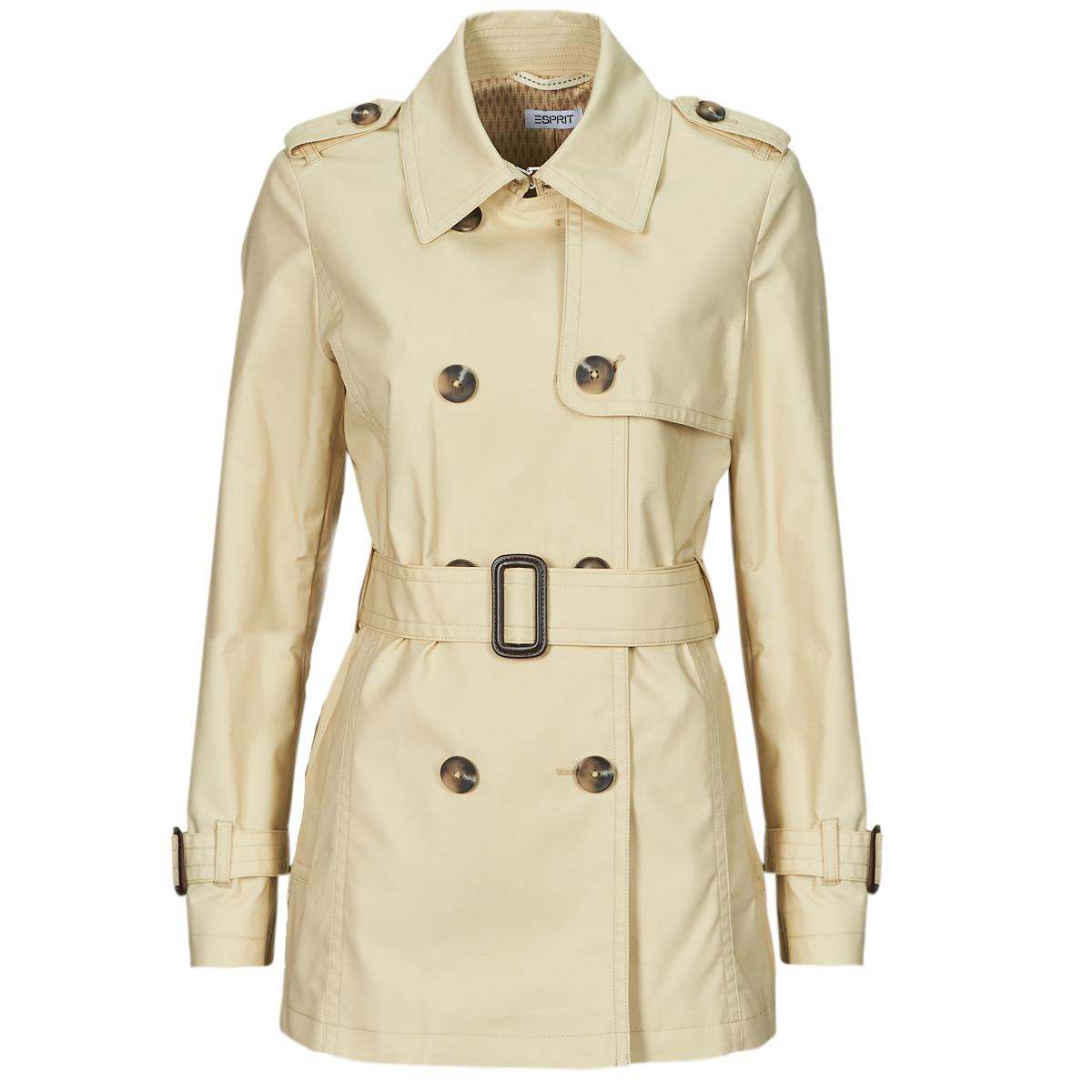 Beige Esprit Coat Wintermantel Zalando Mantel Damen Beige Esprit