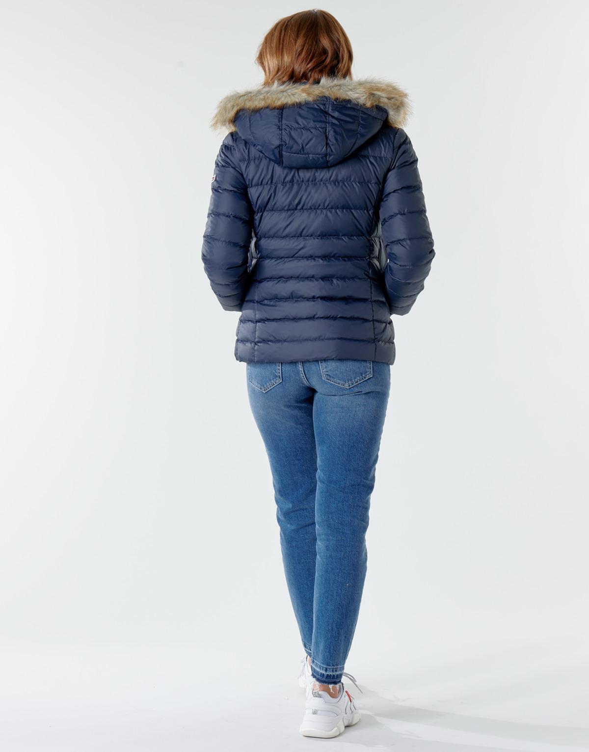 tjw basic quilted hooded jacket