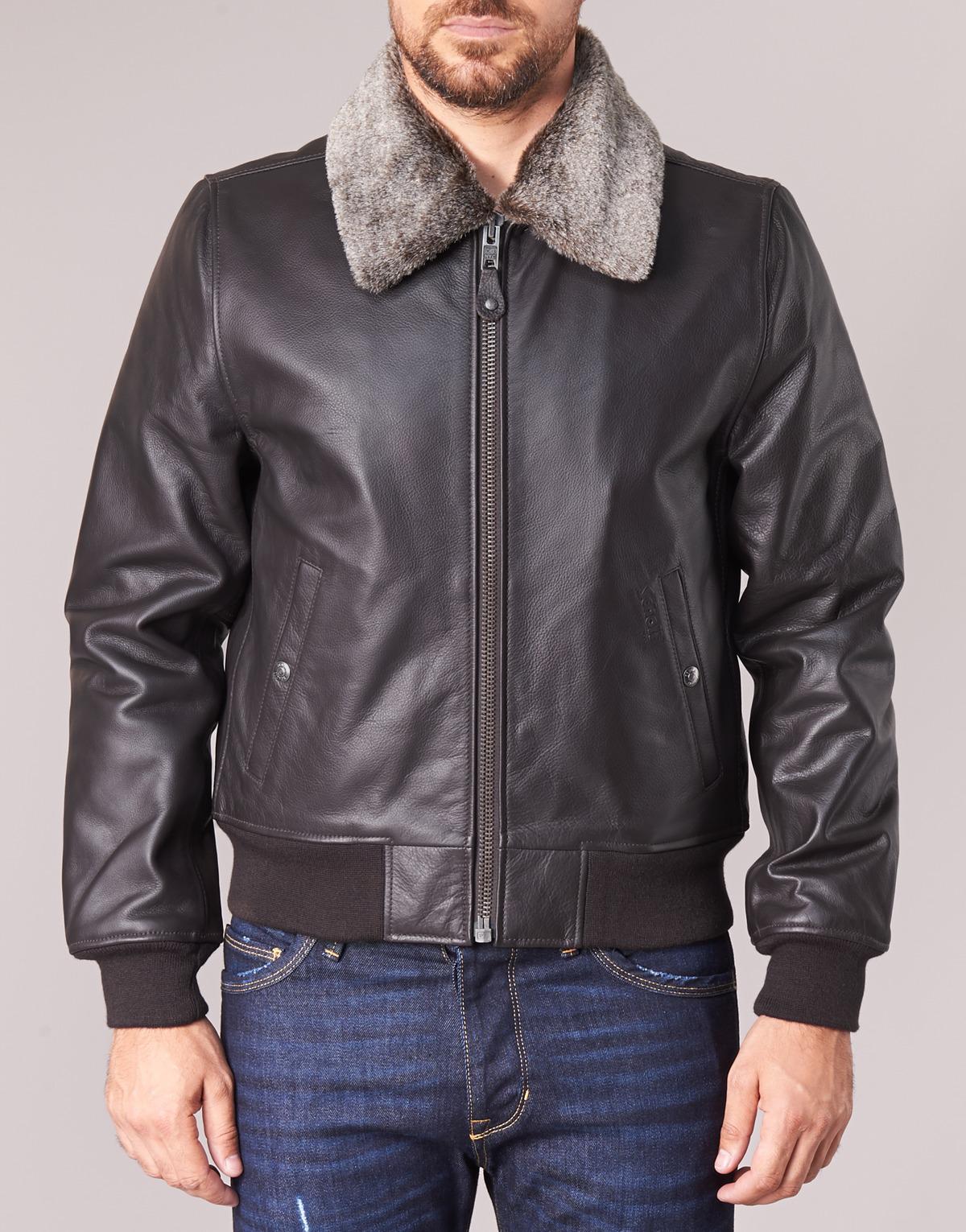 Schott Nyc Lc930d Men's Leather Jacket In Brown for Men - Lyst