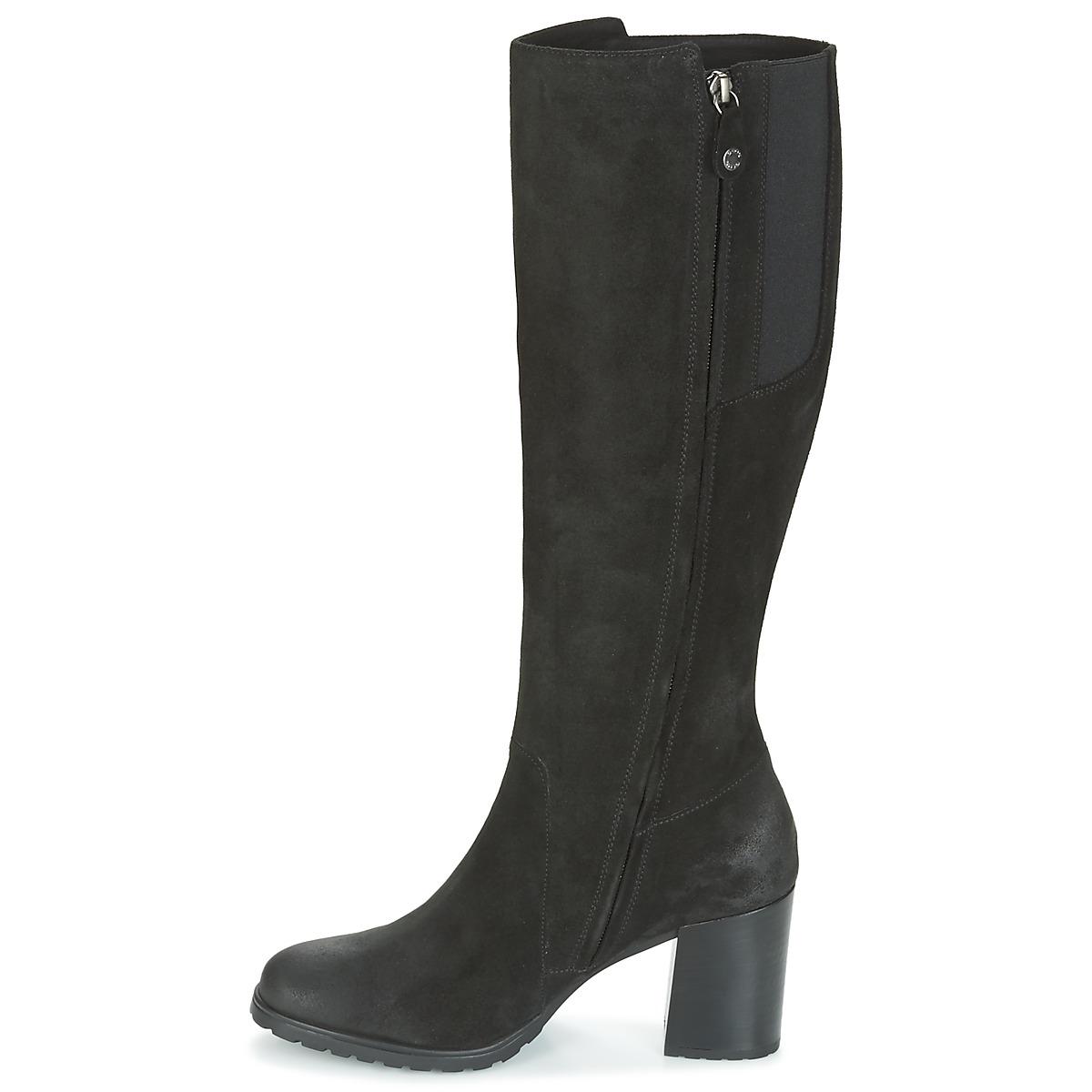 Geox D New Lise High High Boots in Black - Lyst