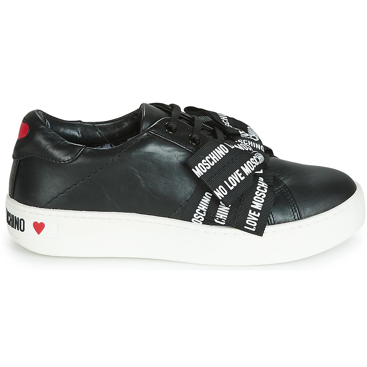 moschino bow trainers