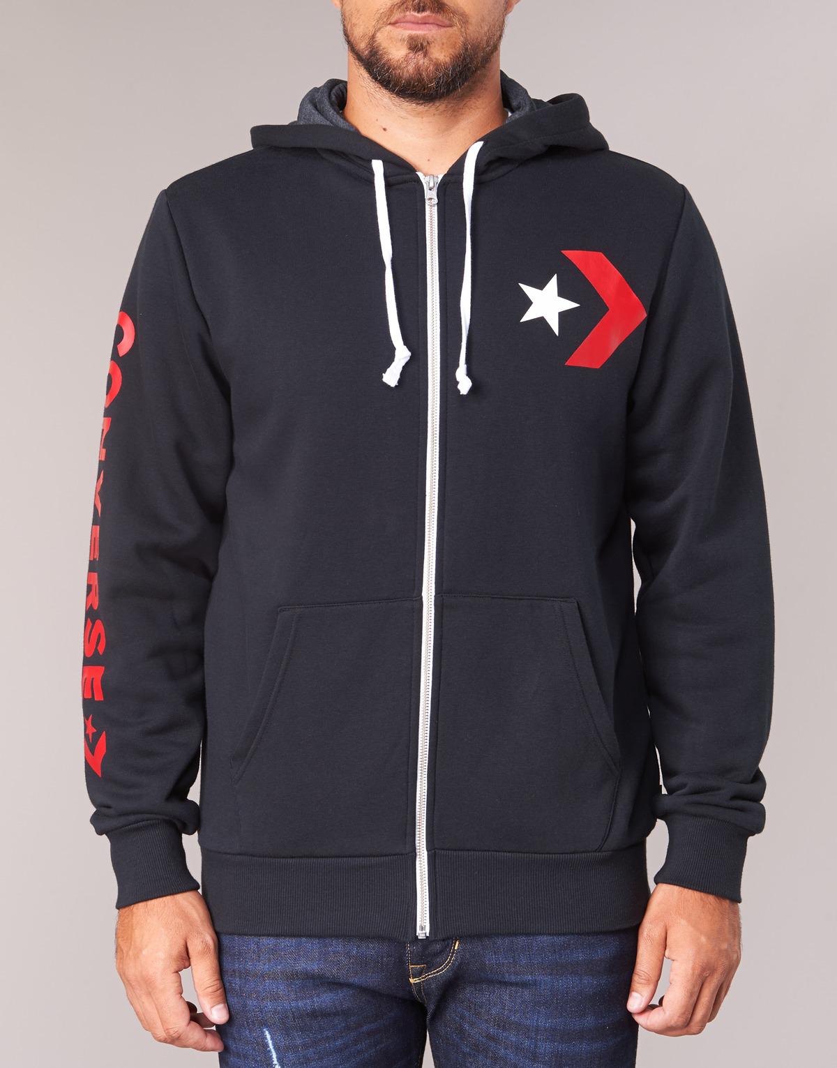 converse zip hoodie mens
