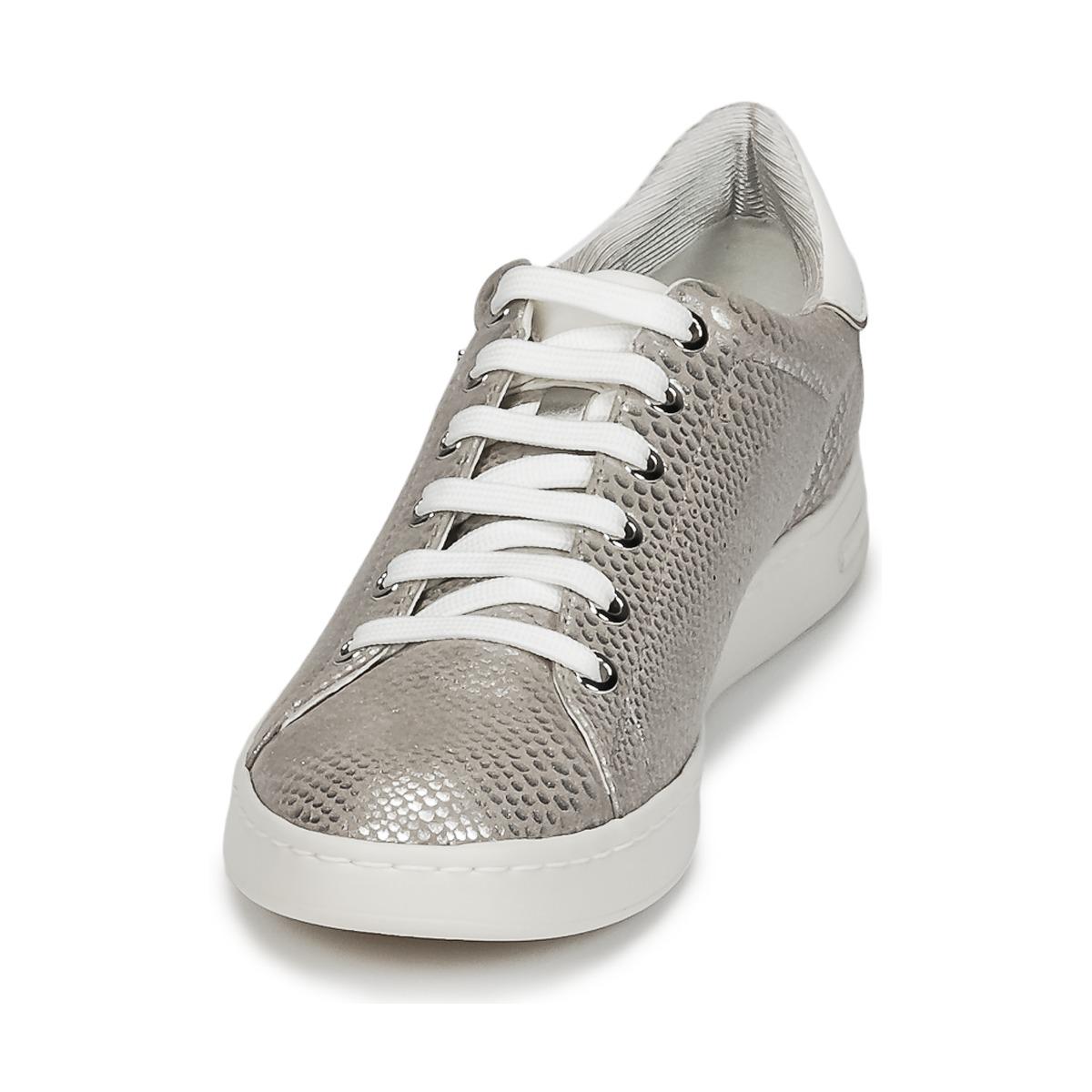 Geox Synthetic D Jaysen A Women's Shoes (trainers) In Silver in ...