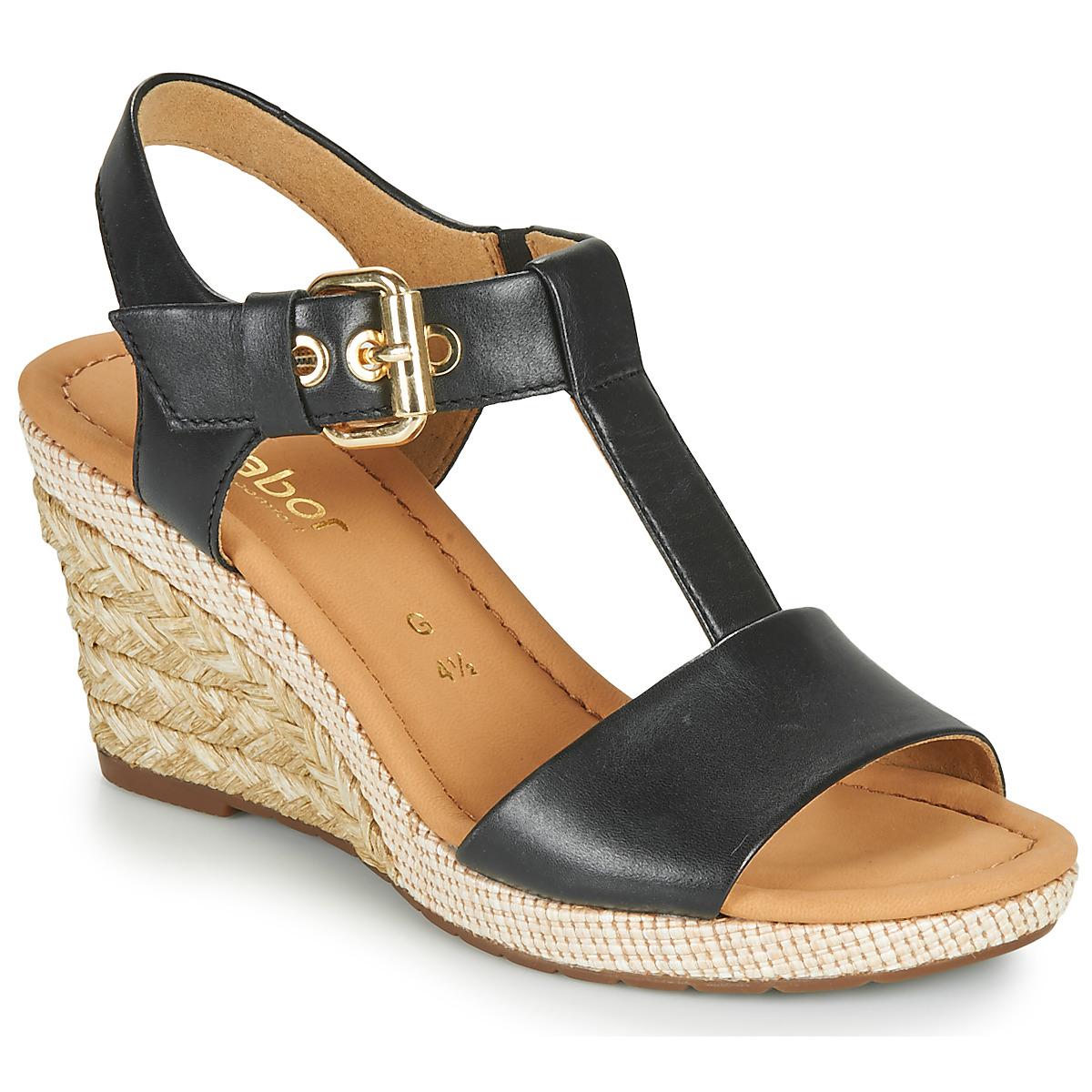 Gabor Sandalen 6282457 in het Zwart | Lyst NL