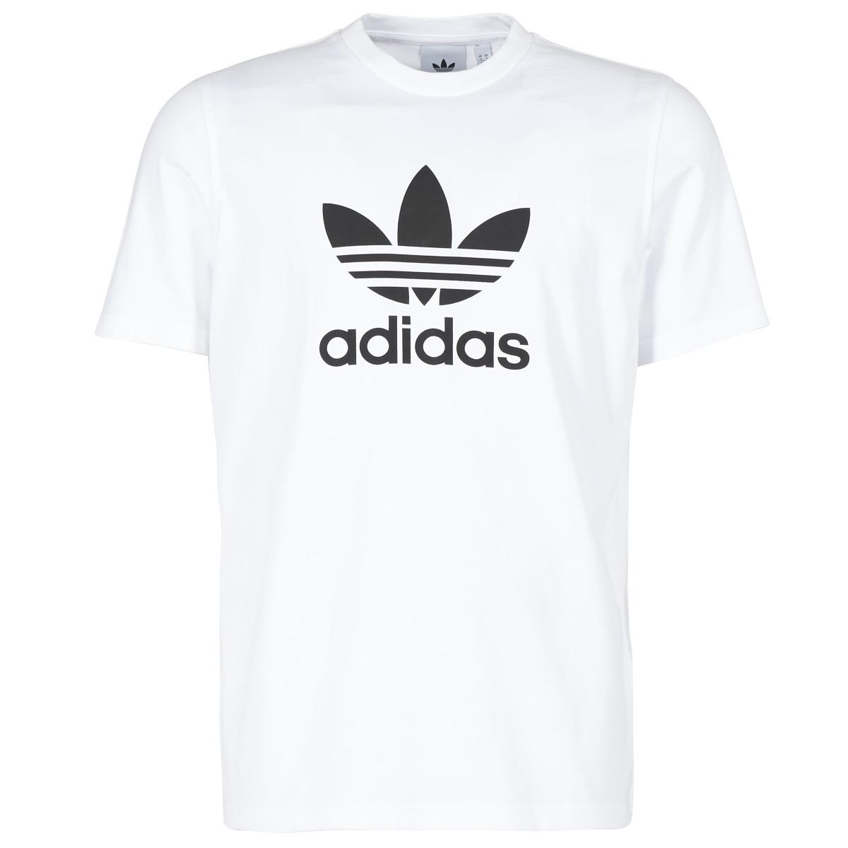 adidas white shirt mens