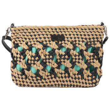 Sac Panier Rond En Papier Tressé - Les Tropeziennes Par M.Belarbi, Bandoulière Réglable, Doublure Coton - 4