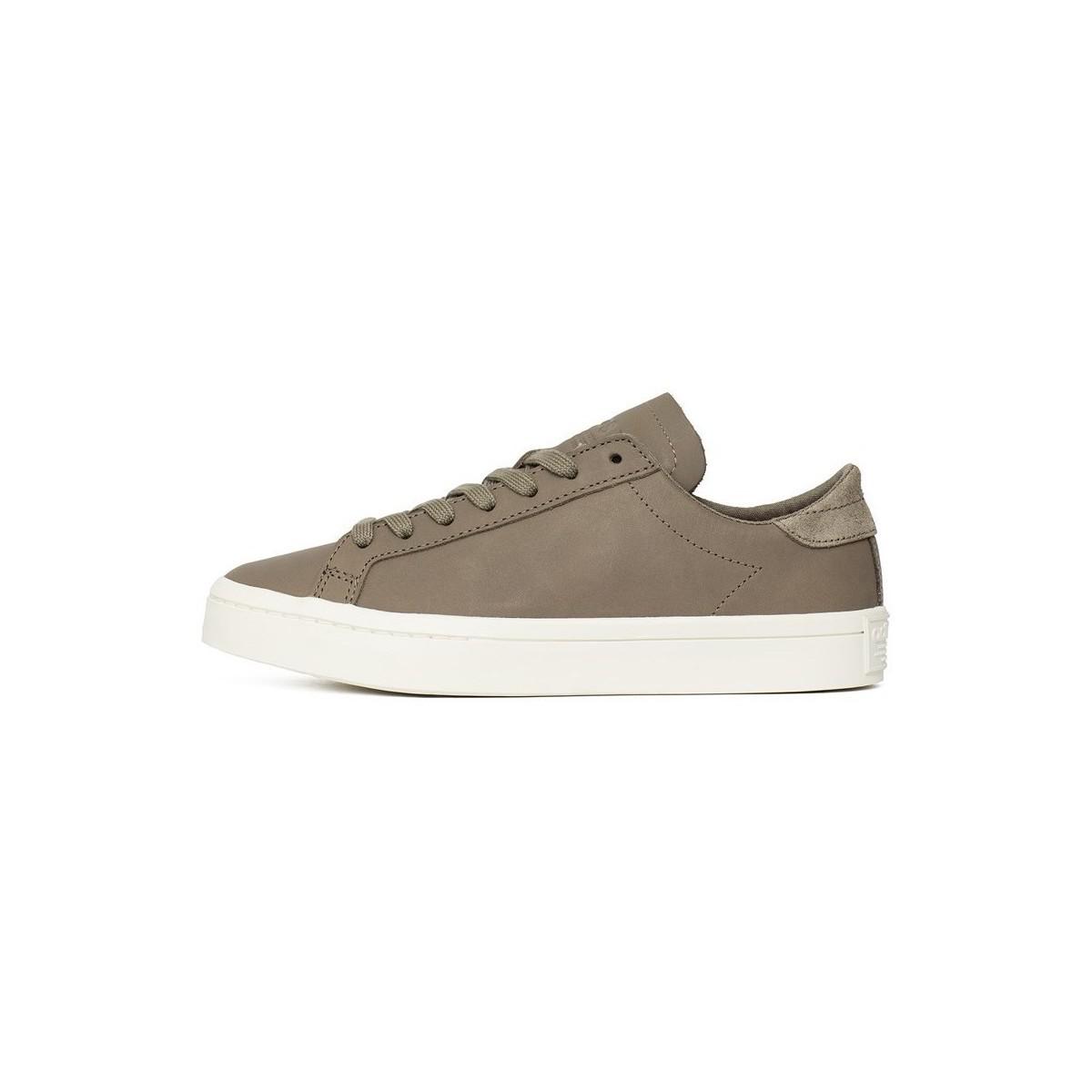 Adidas courtvantage traccia carico scarpe da donna (formatori) in beige Adidas courtvantage traccia carico scarpe da donna (formatori) in beige