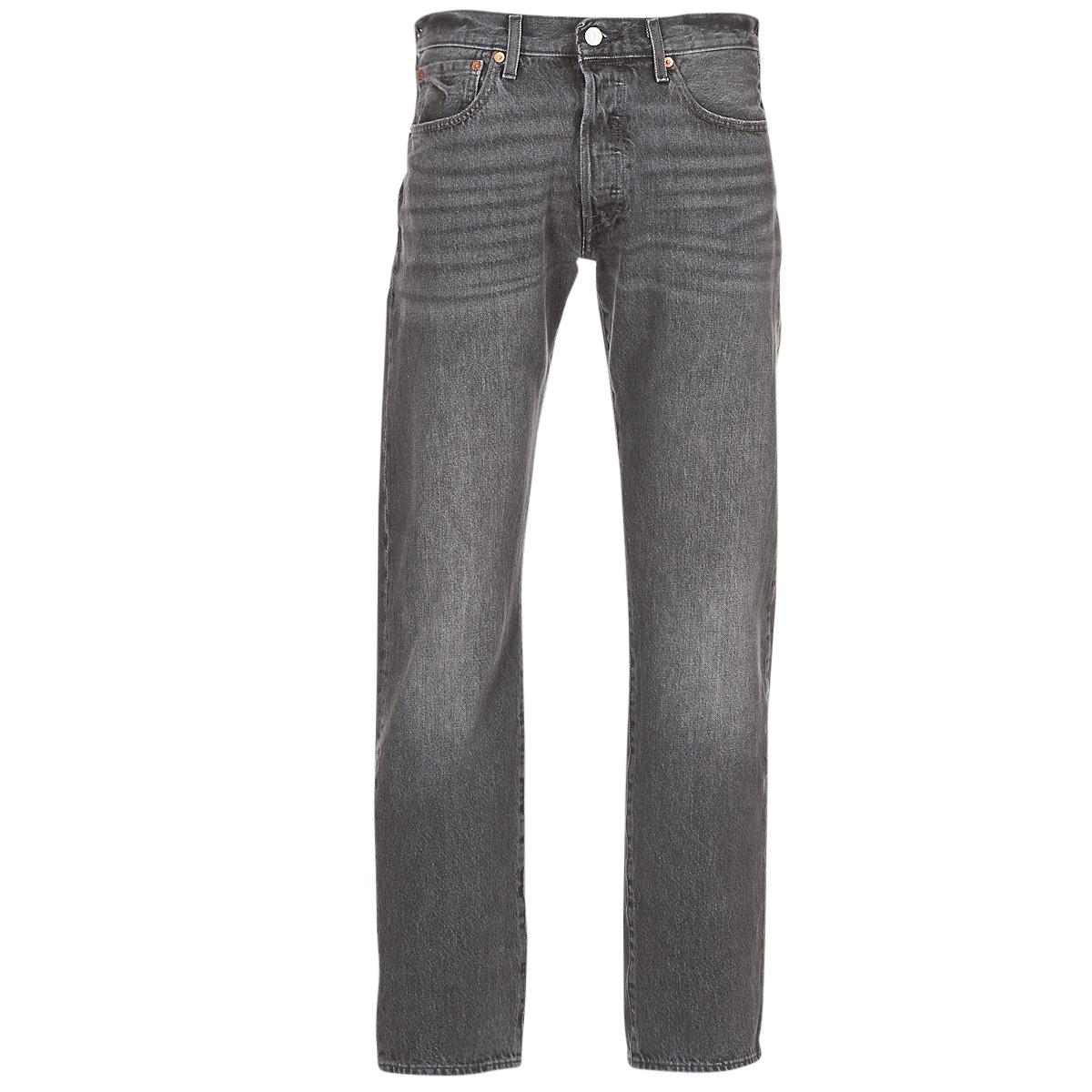 Levi's Denim 501 Levi's Original Fit Jeans in Grey (Grey) for Men - Lyst