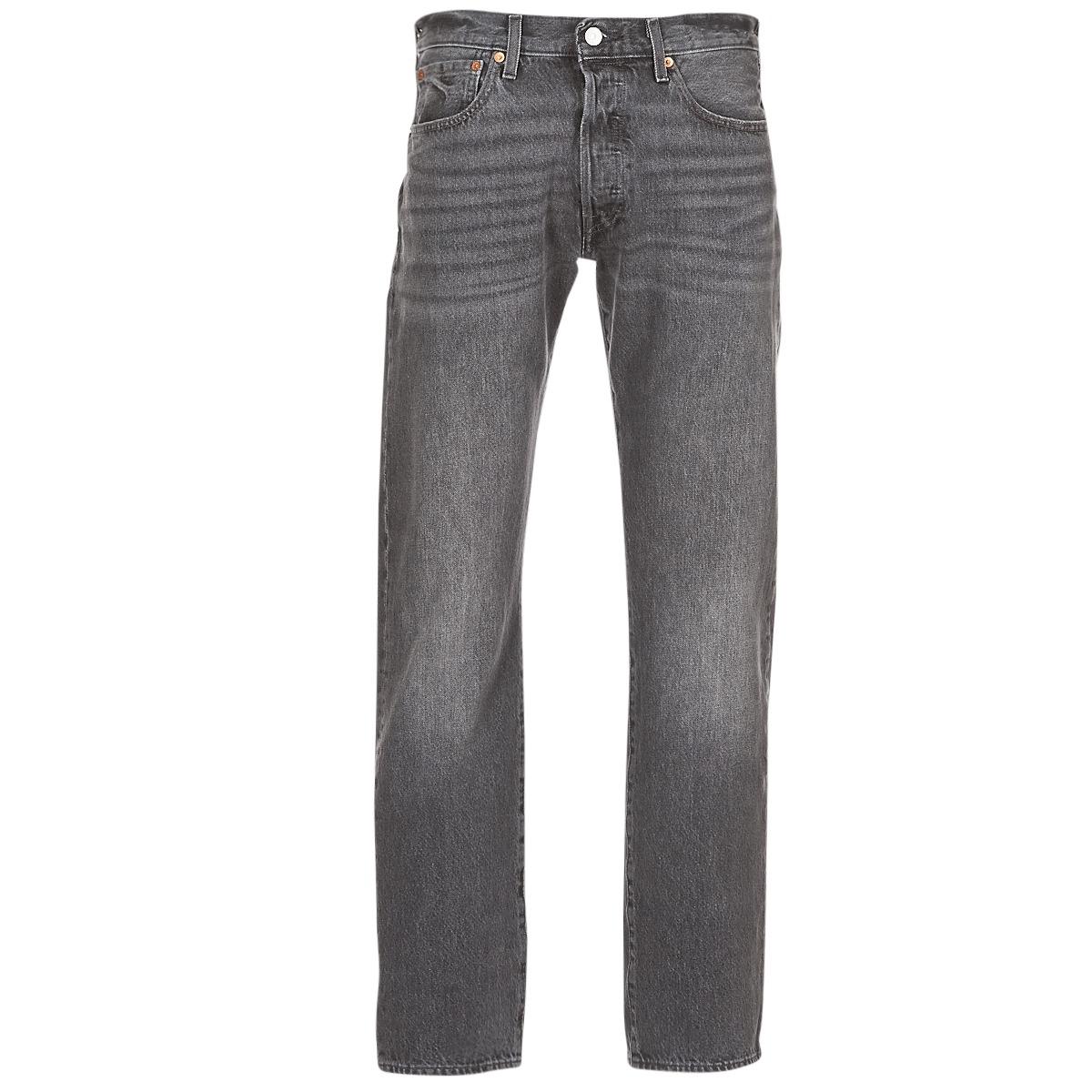 Levi's Denim 501 Levi's Original Fit Jeans in Grey (Grey) for Men Lyst