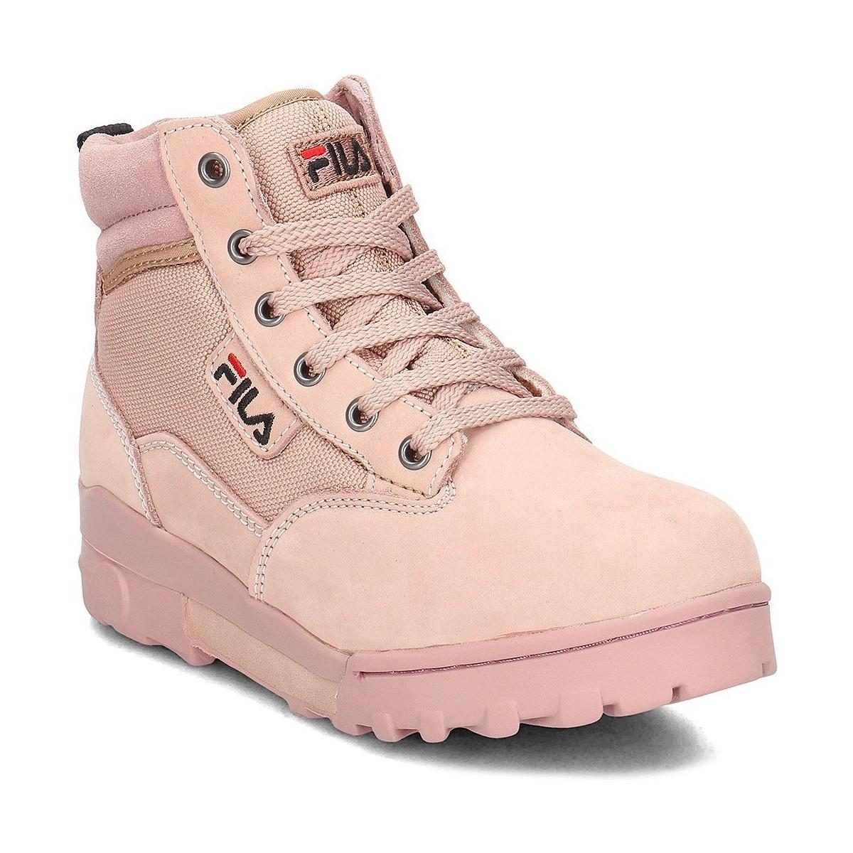 fila high top boots