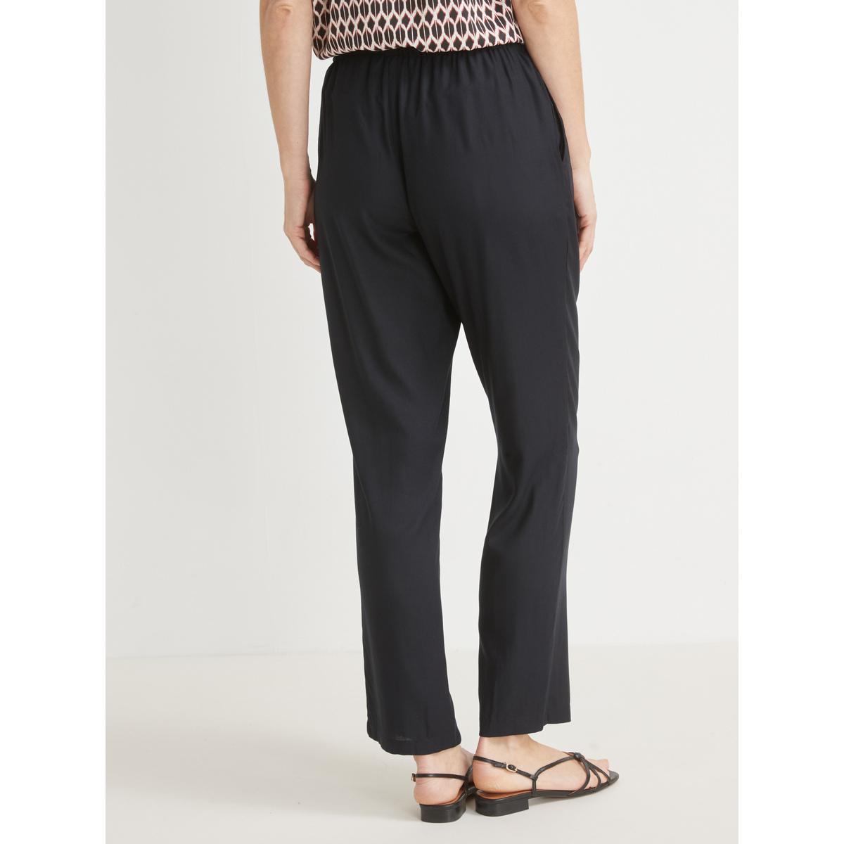 Pantalon Fluide Resserr Cheville Femme
