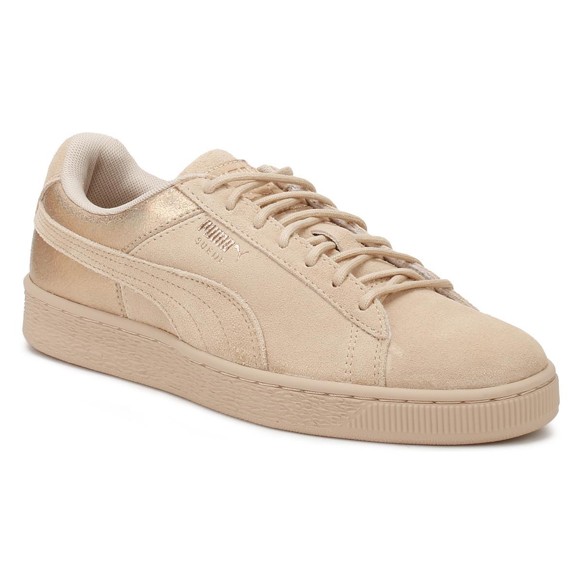 cream trainers womens