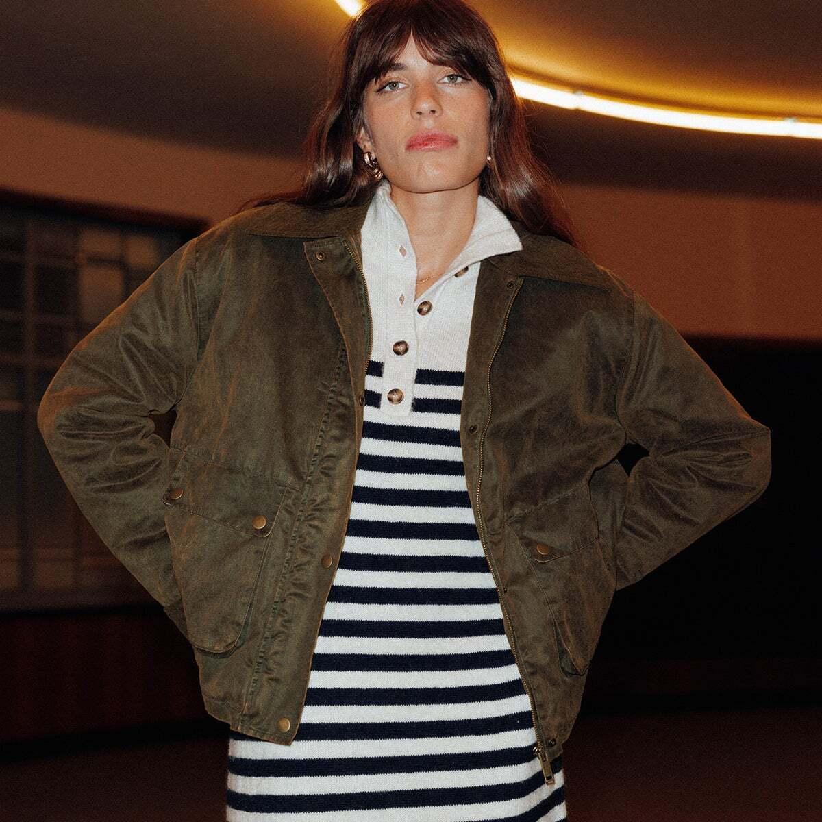 Veste Droite Vetement Femme Promod Veste Matelassée