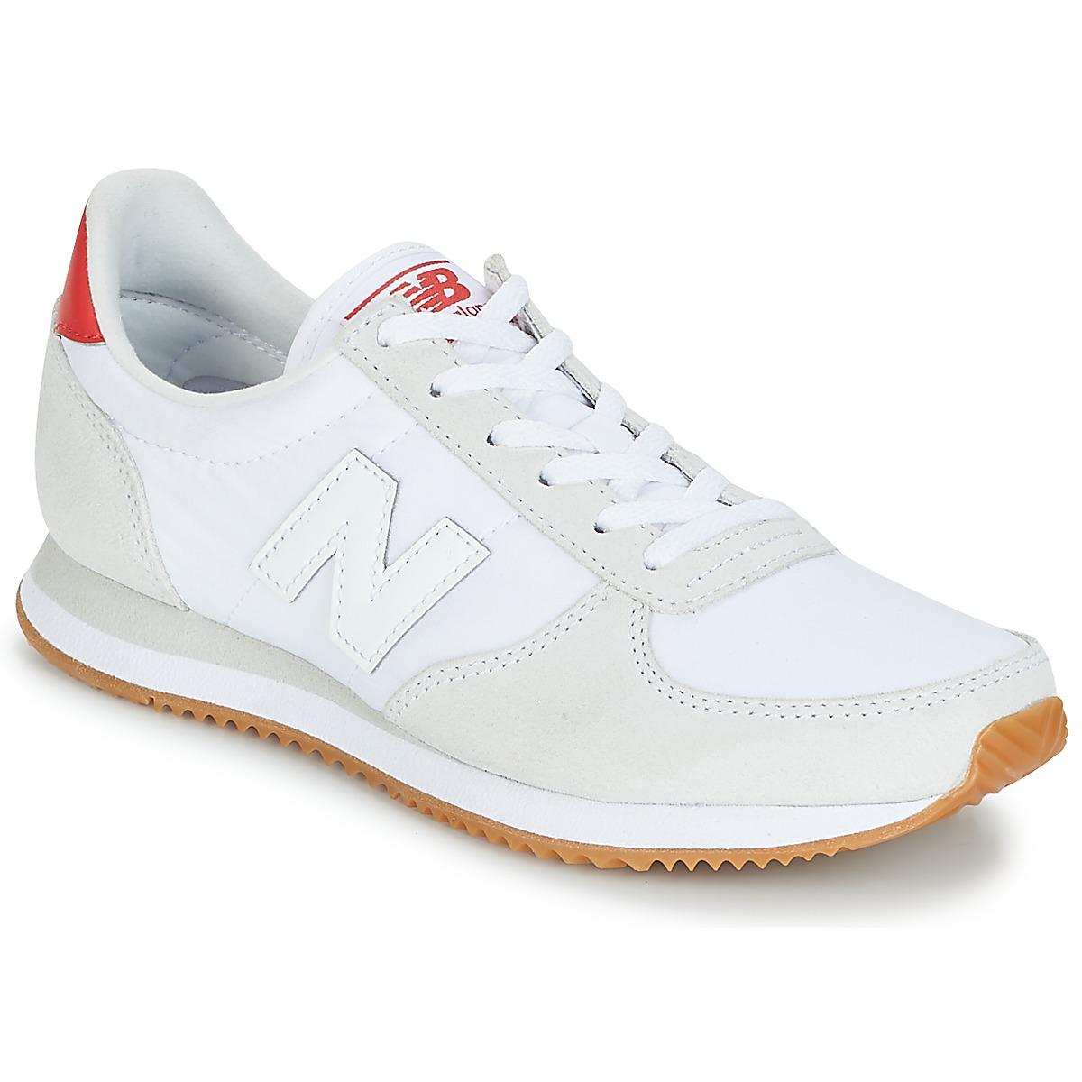 New Balance Wl220 Women S Shoes Trainers In White Lyst