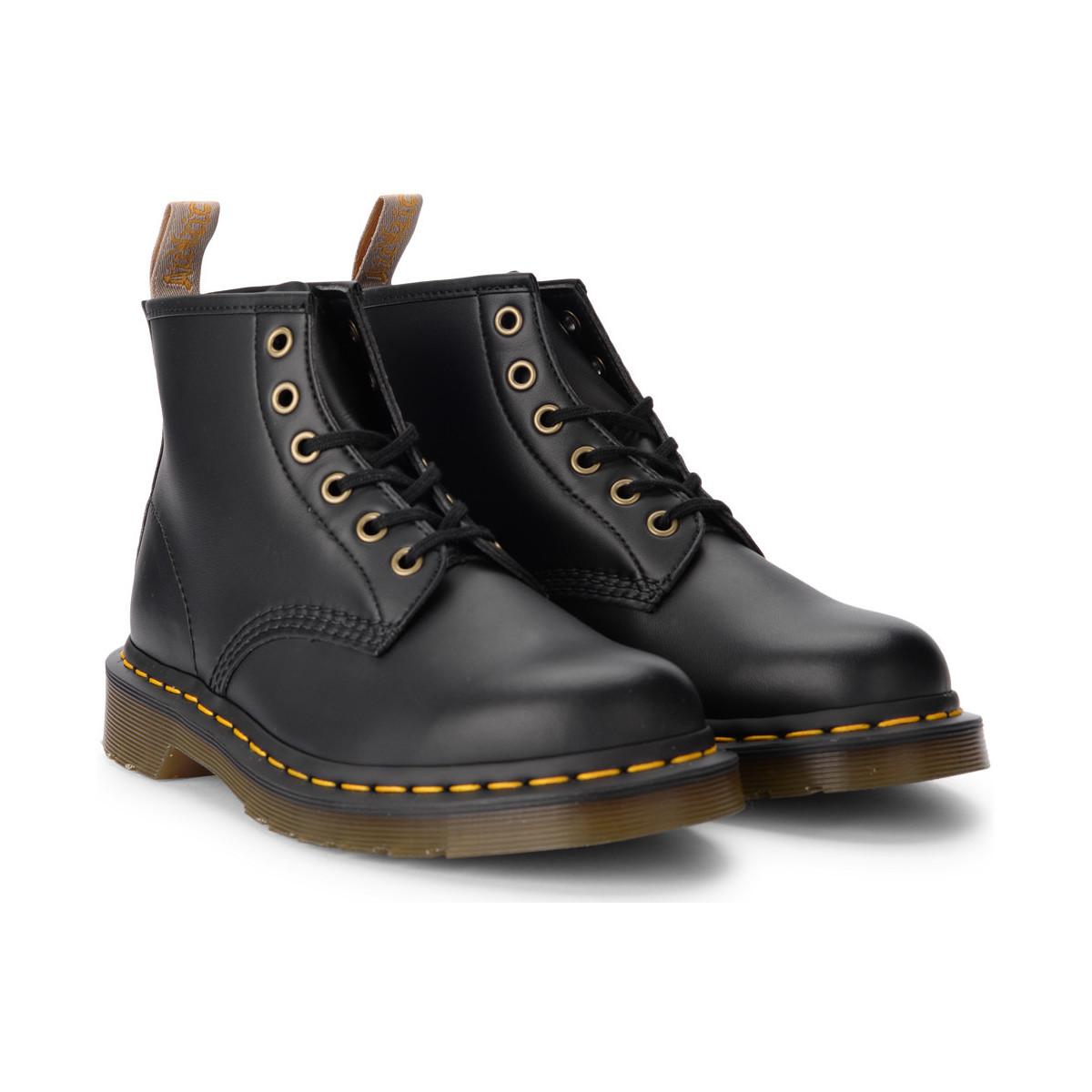 doc martens vegan 101 black