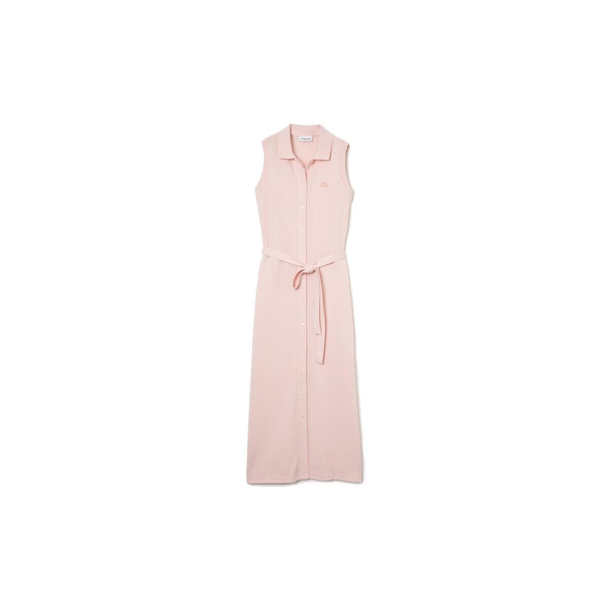 Robe lacoste rose hotsell