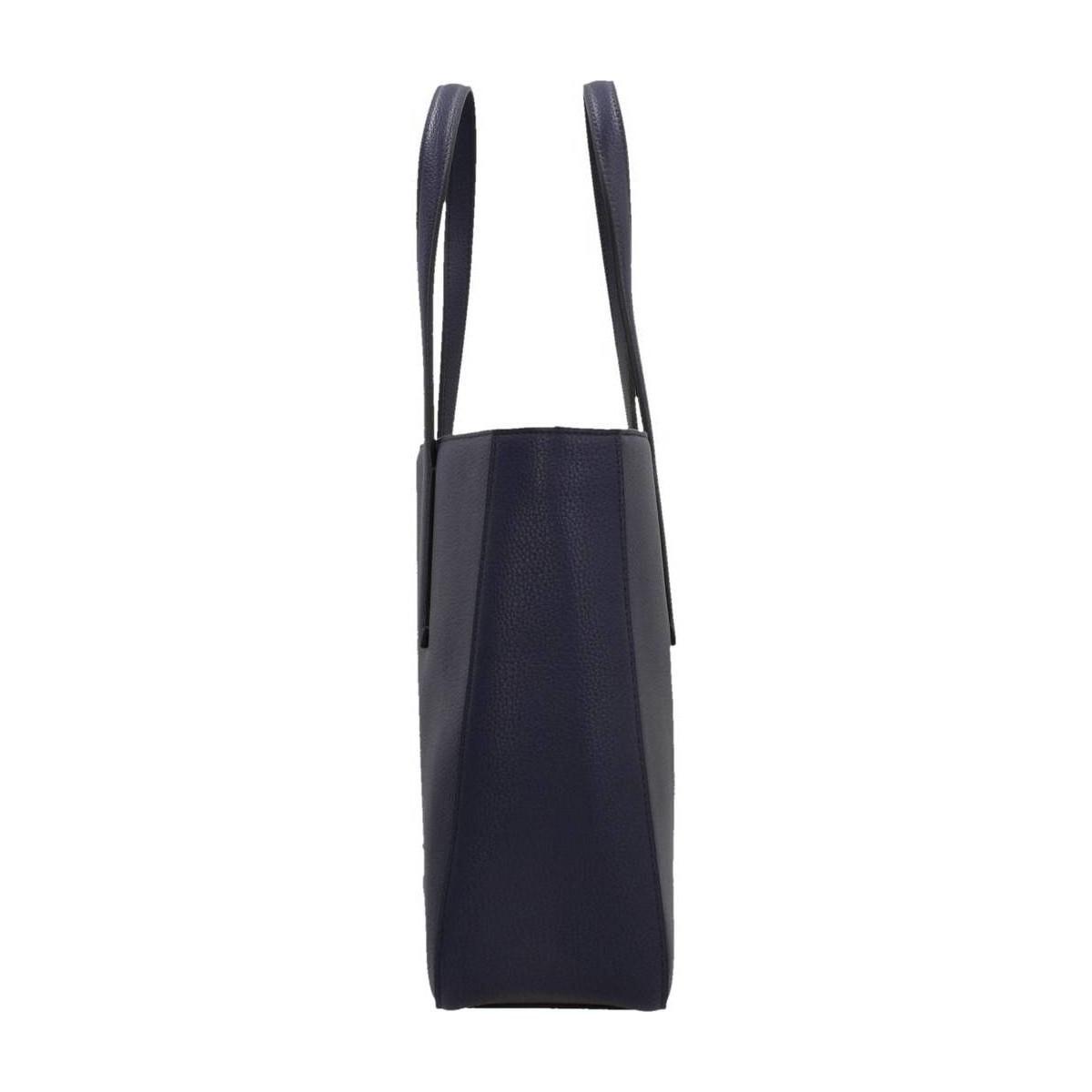 Calvin Klein Denim Edge Medium Shopper Women's Shoulder Bag In Blue - Lyst