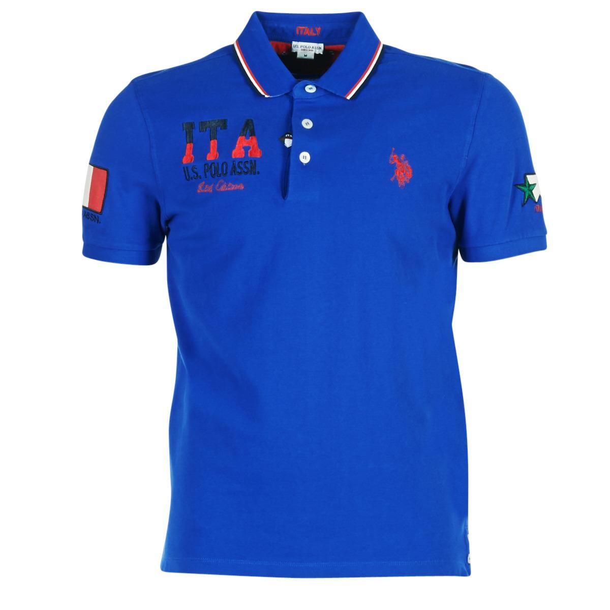 U.S. POLO ASSN. Italy Polo Shirt in Blue for Men - Lyst