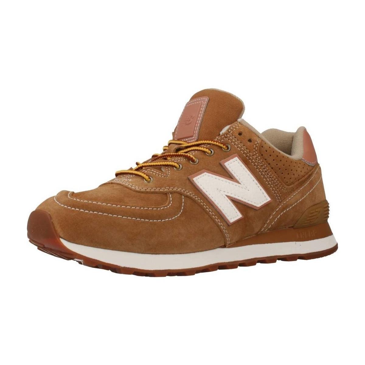 New Balance Ml574 Xaa Shoes (trainers) in Brown for Men | Lyst UK