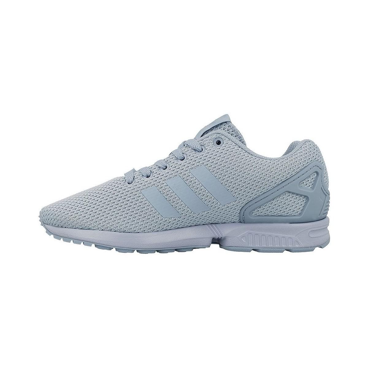 zx flux adidas zilver