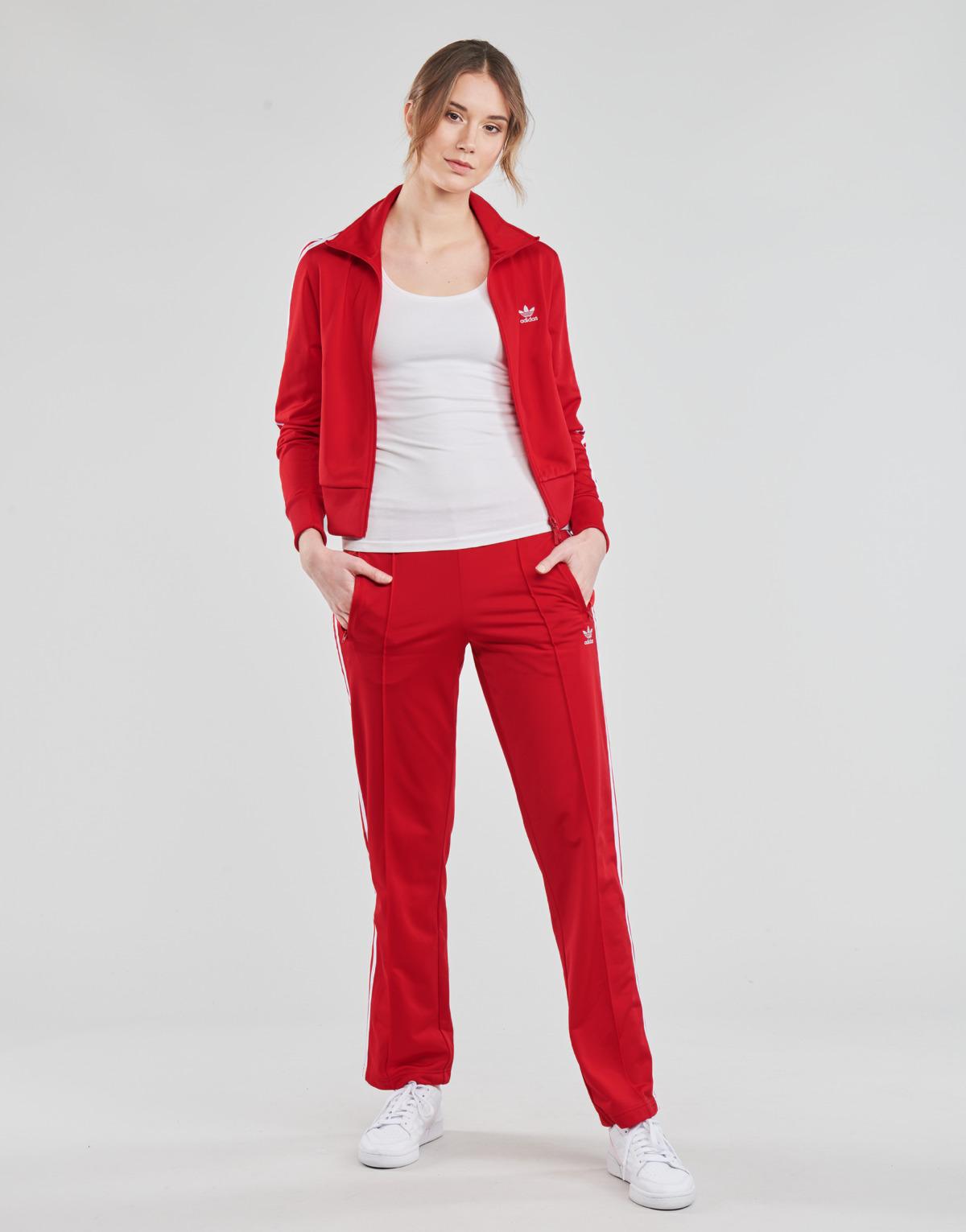 adidas Trainingsbroek Firebird Tp Pb in het Rood - Lyst