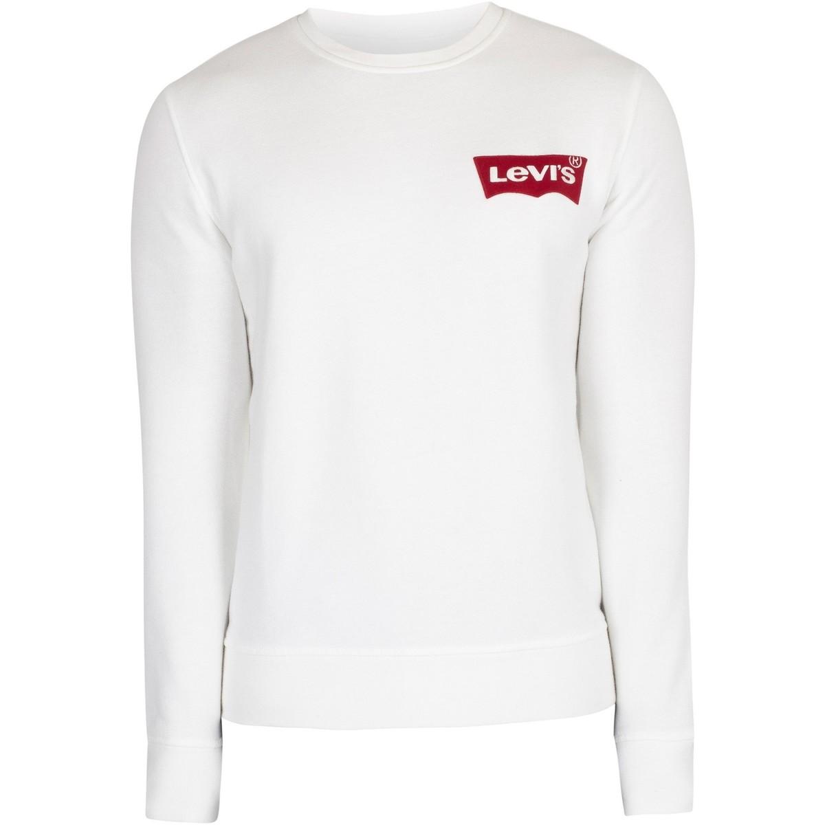 white levi sweater