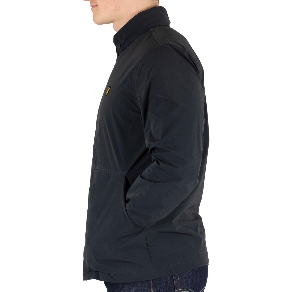 lyle & scott fold collar jacket
