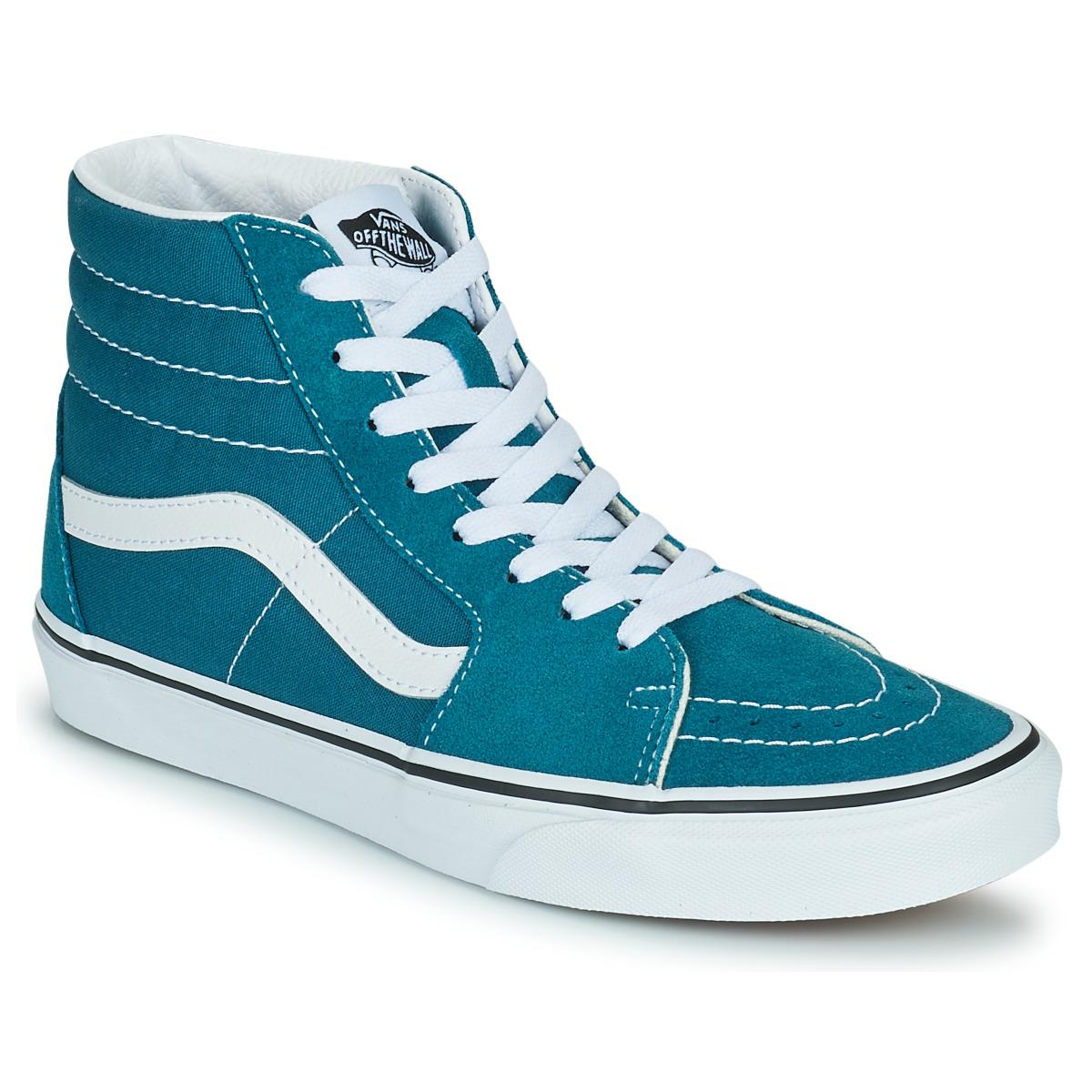 Vans Hoge Sneakers Sk8-hi in het Blauw - Lyst