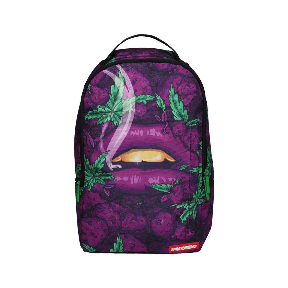 purple sprayground