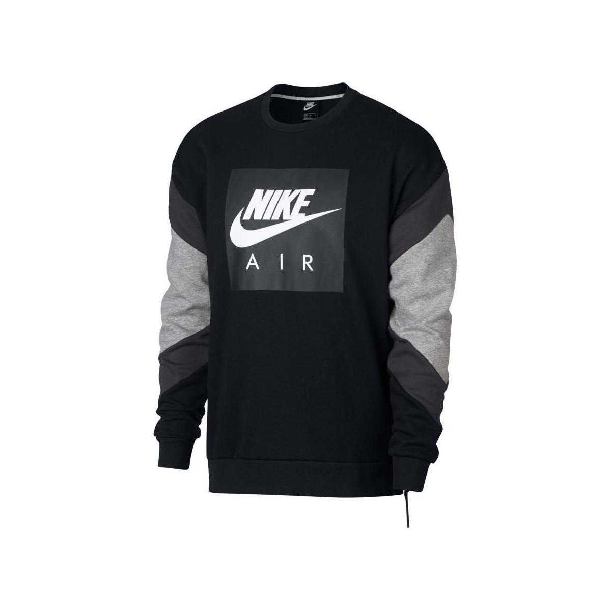 Sudadera Nike Air Negra Hombre Online Store, UP TO 51% OFF |  www.bravoplaya.com