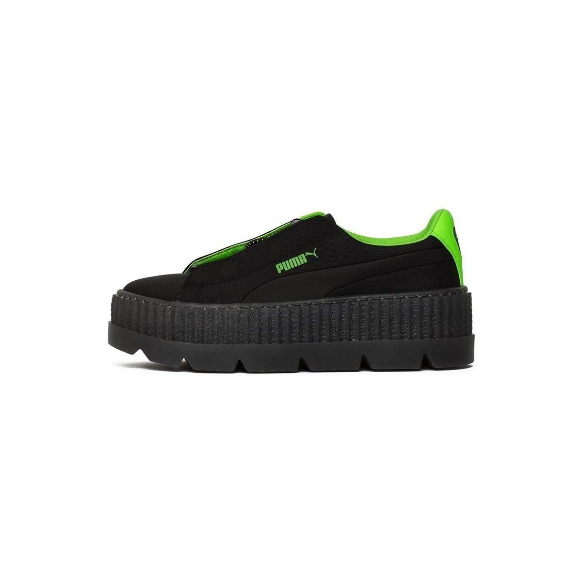 Puma Suede Fenty X Cleated Creeper Surf In Black Green Black Lyst