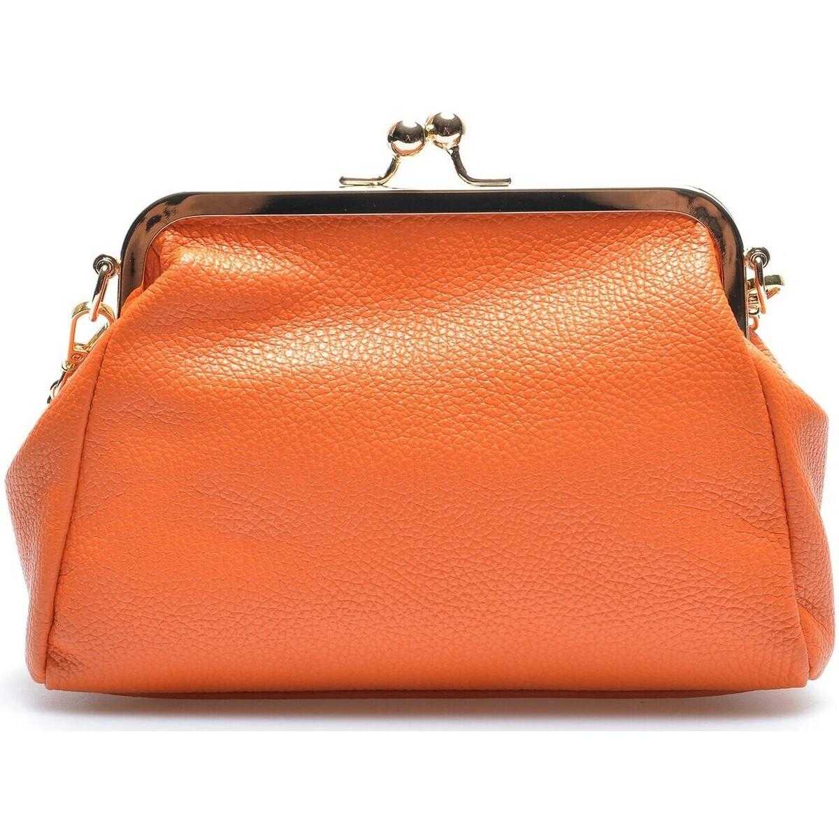 Pochette Clutch Bag Carla Ferreri en coloris Orange | Lyst