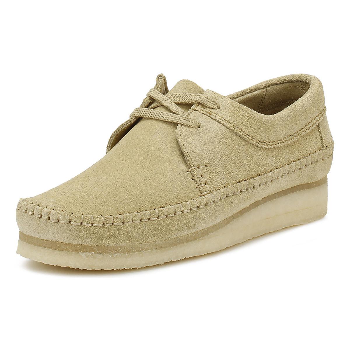 clarks weaver beige