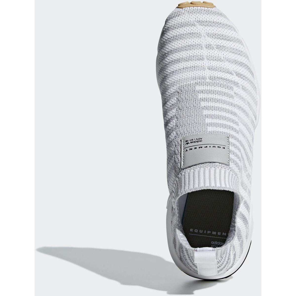 adidas eqt support sock femme blanche