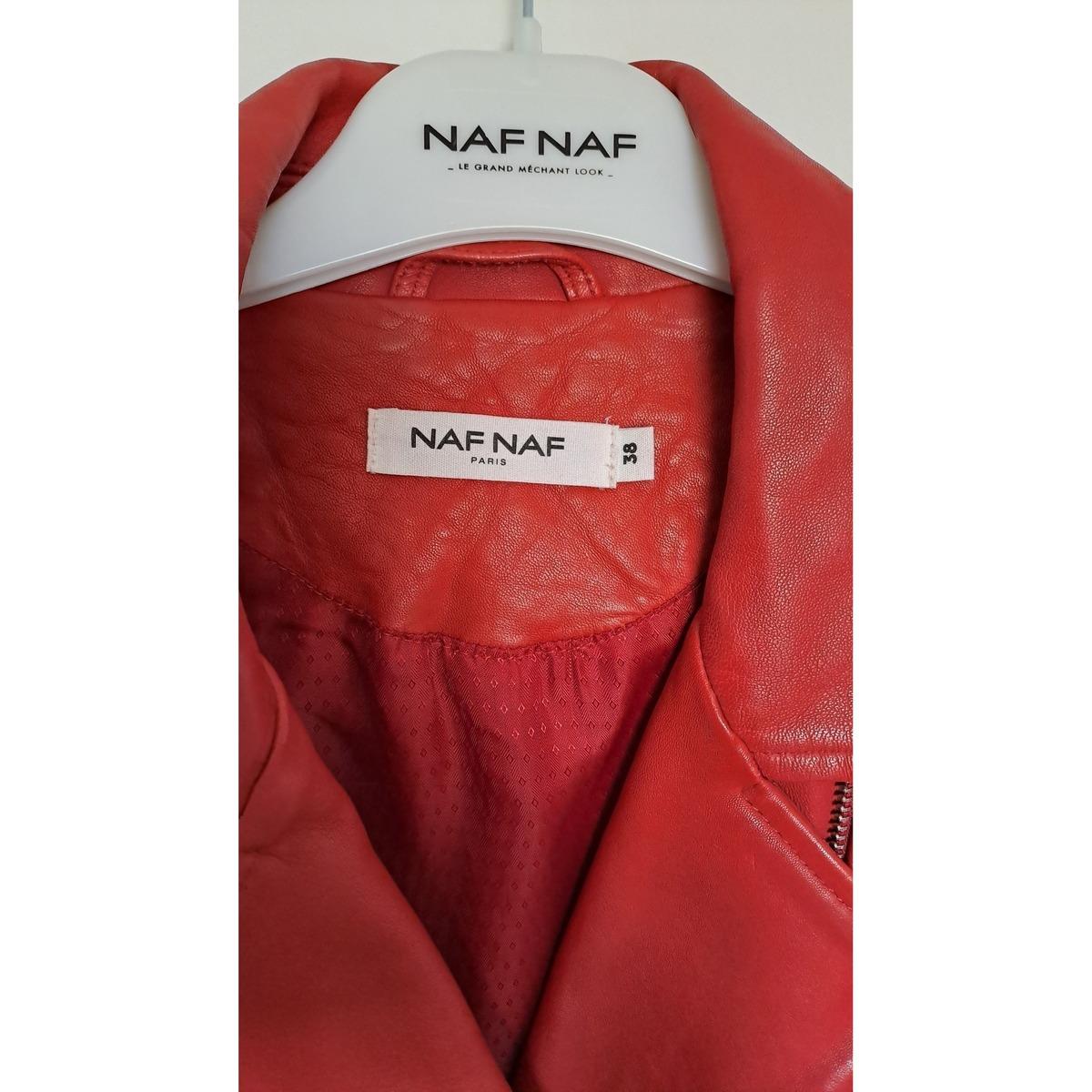 Blazer Veste Rouge Naf Naf Vestes Naf Naf Pour Femme Réductions En