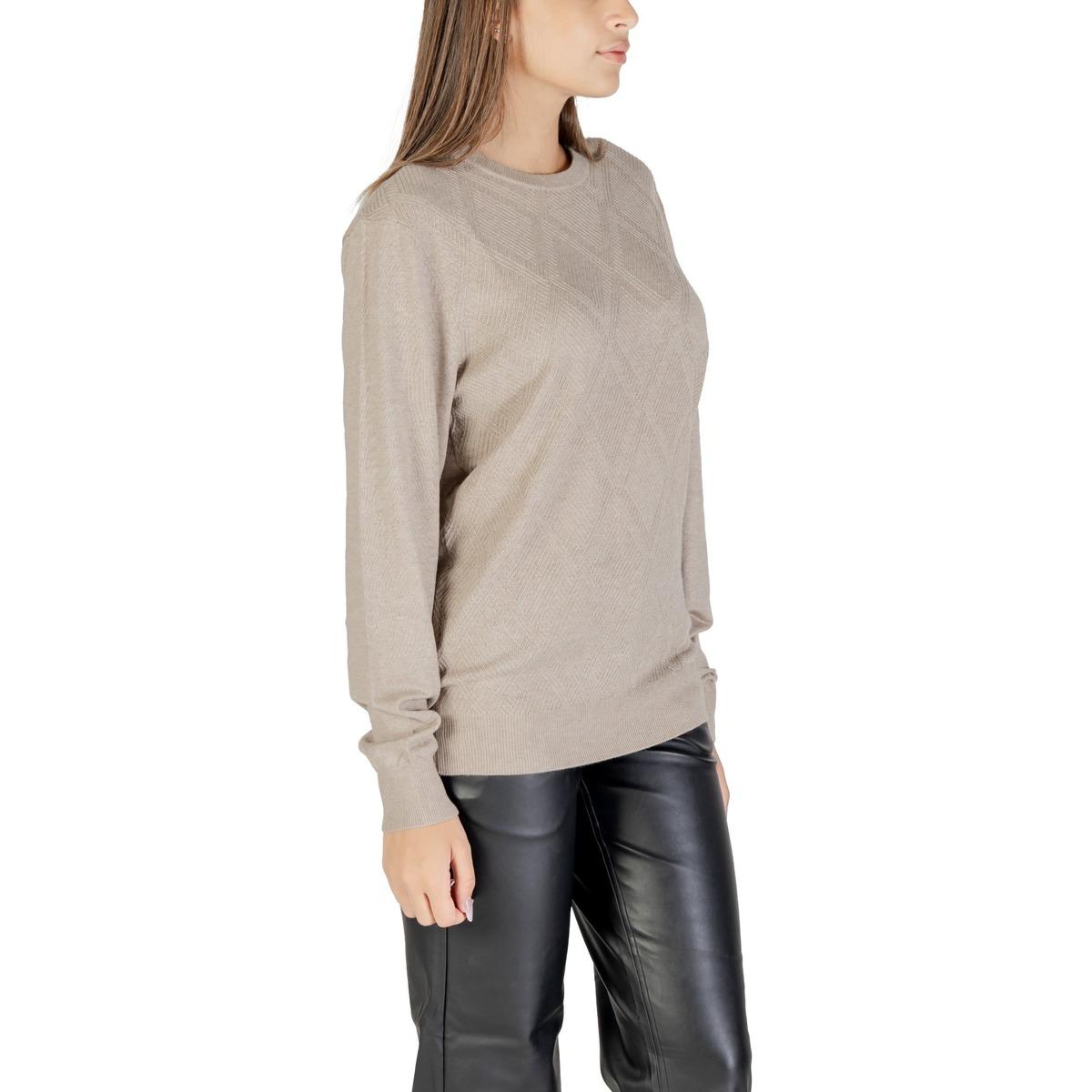 Pull Homme Guess Gris Taille L - Sweatshirt Coton Avec Logo, Occasion Parfait état