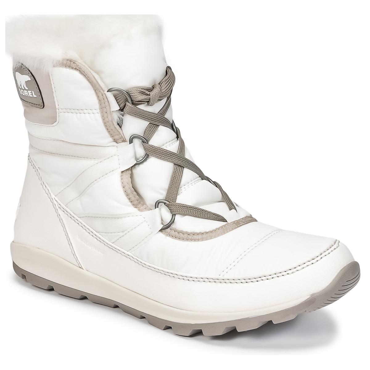 sorel snow boots white
