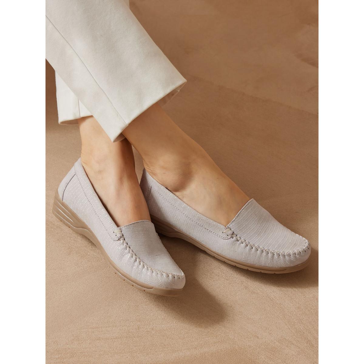 Ballerines Pediconfort En Cuir - Confort Féminin Au Quotidien | Semelle Aéros, Style Simple Et Pratique - 2