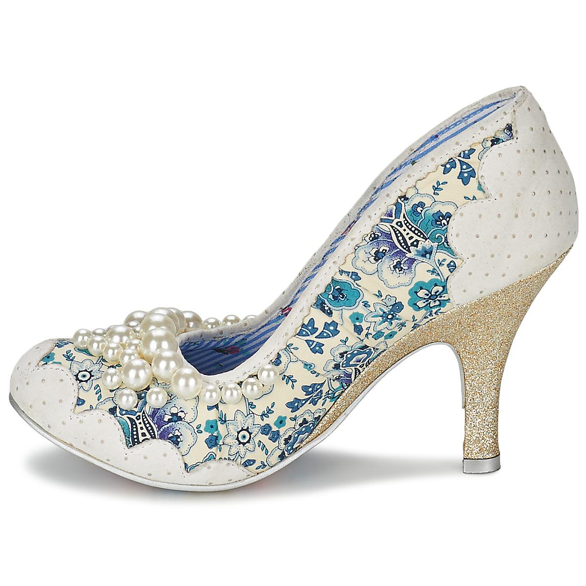 irregular choice pearly girly low