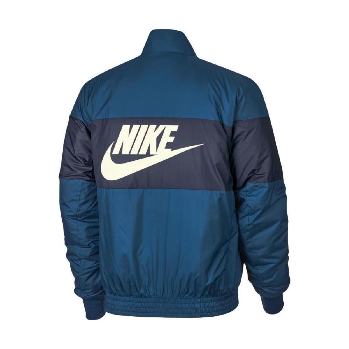 Nike Cazadora Bomber Aj1020 Sportswear Men's Jacket In Blue for Men - Lyst